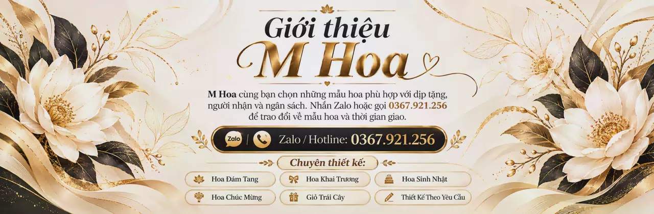 Ảnh bìa Shop hoa tươi Xã Gia Hoà Cần Thơ - Hoa cho những dịp đáng nhớ